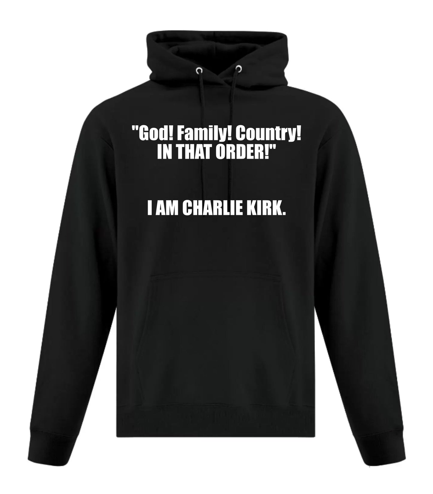 Charlie Kirk - God! Family! Country!