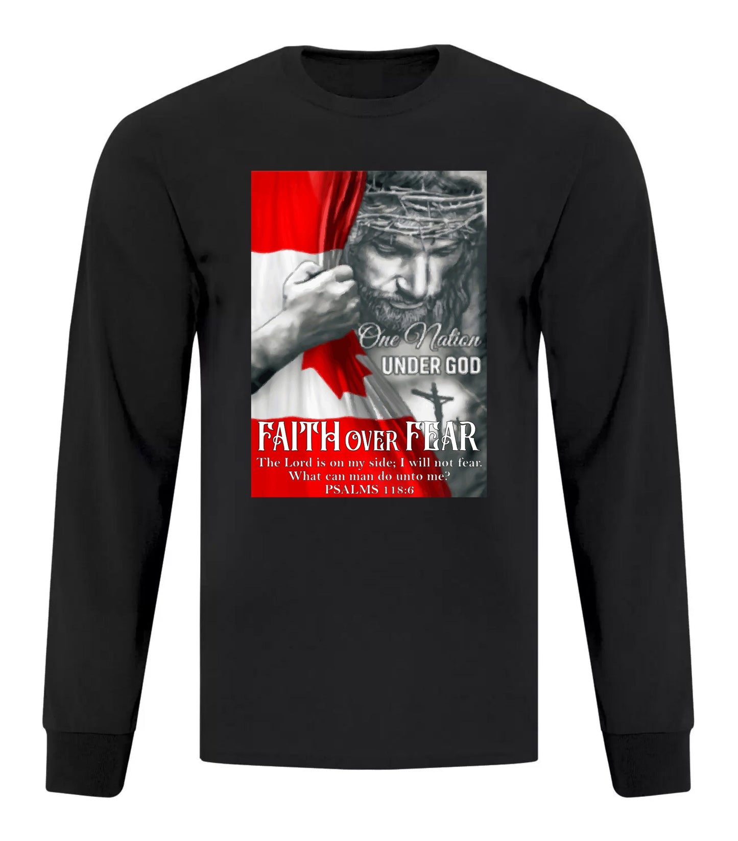 Faith Over Fear - Canadian Flag