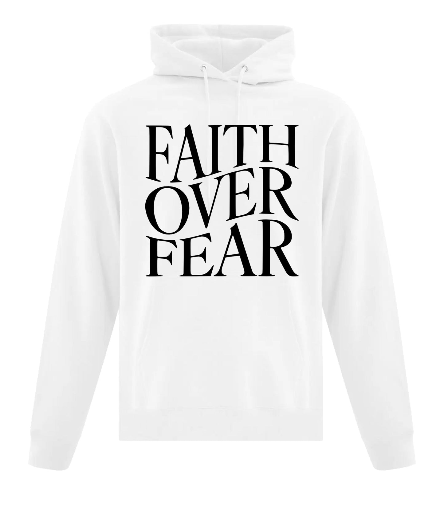 Faith Over Fear - Wavy Text