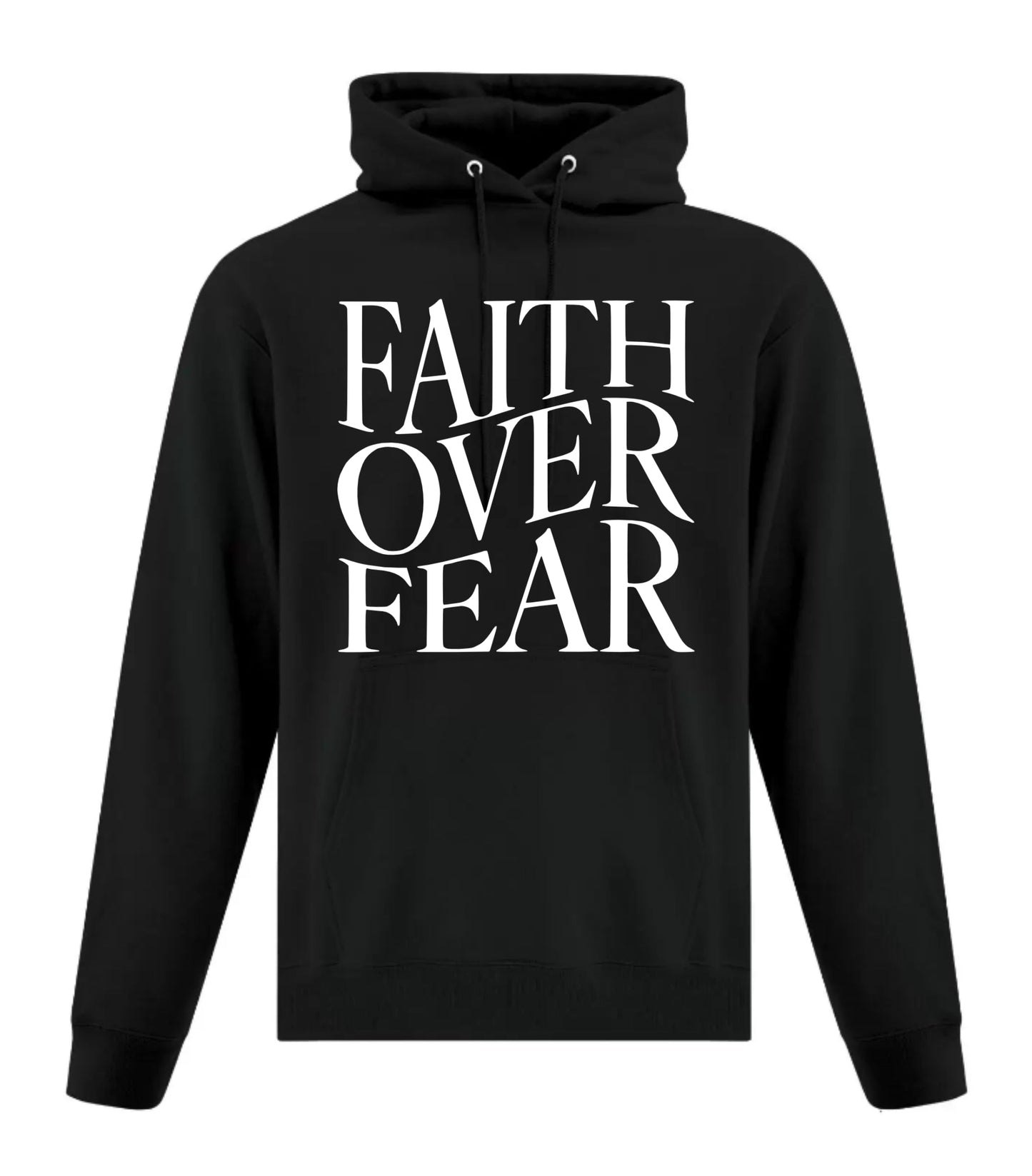 Faith Over Fear - Wavy Text