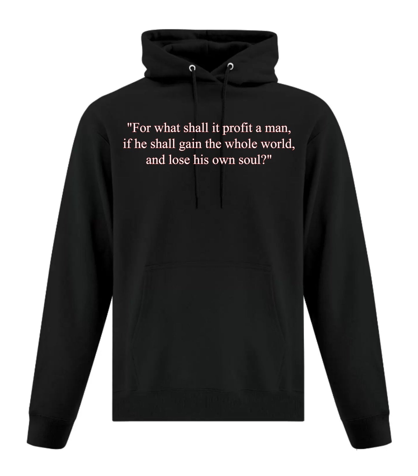 For What Shall It Profit