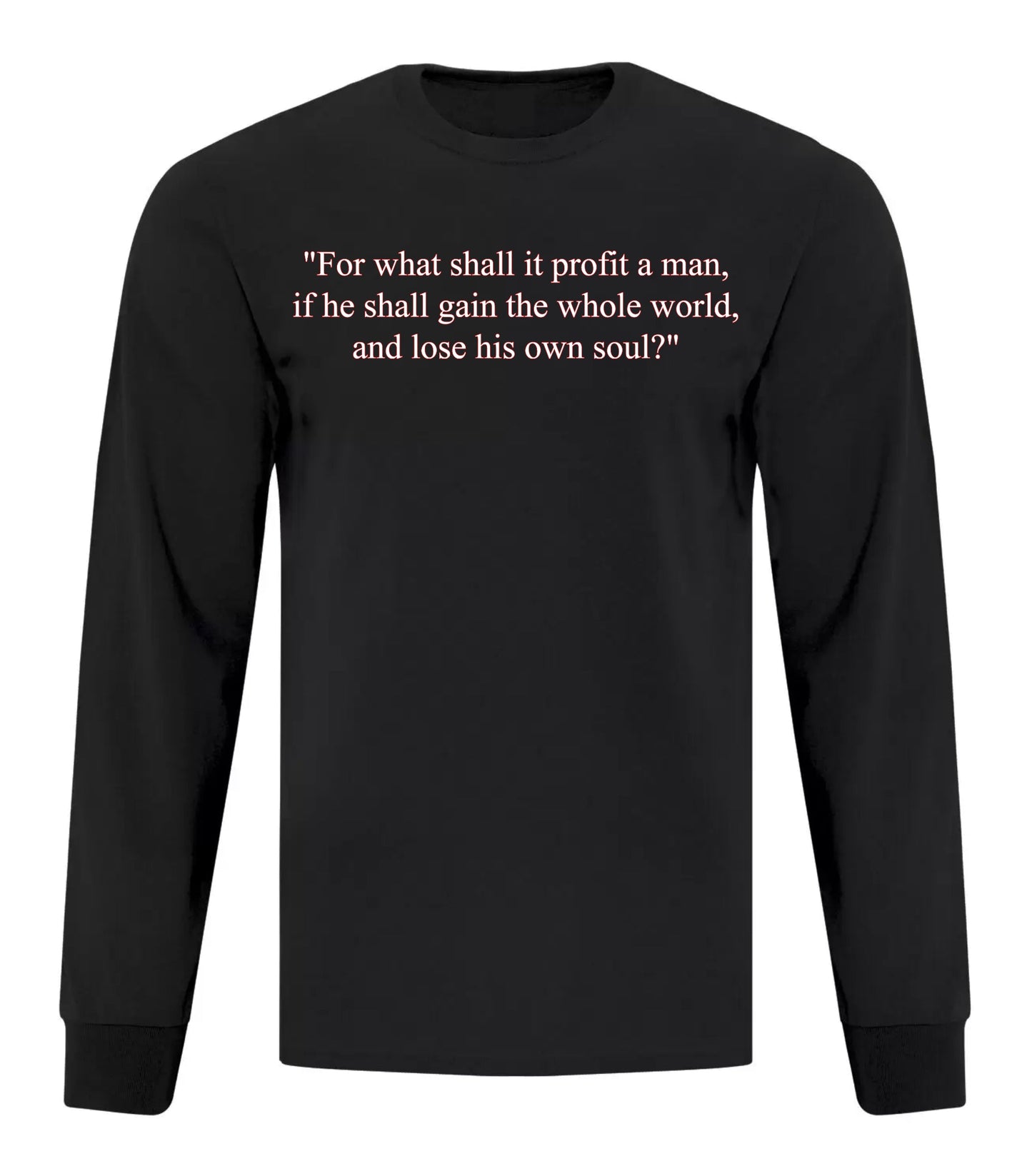 For What Shall It Profit