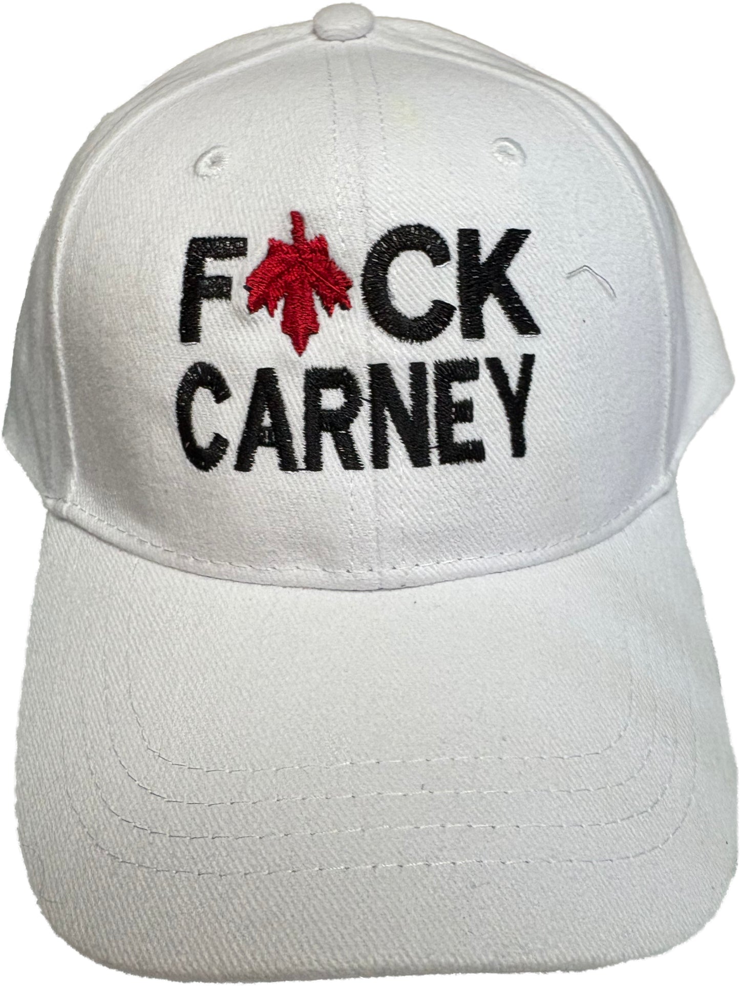 Fuck Carney White Buckle Cap