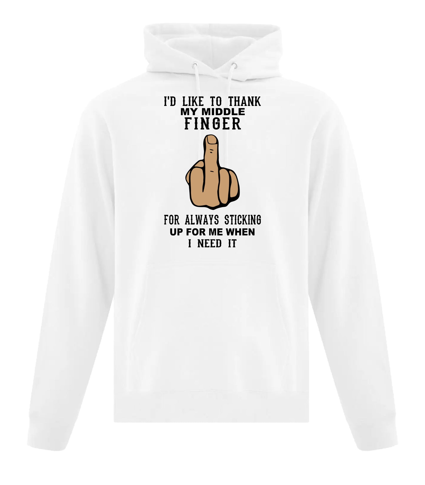 I'D Like To Thank My Middle Finger