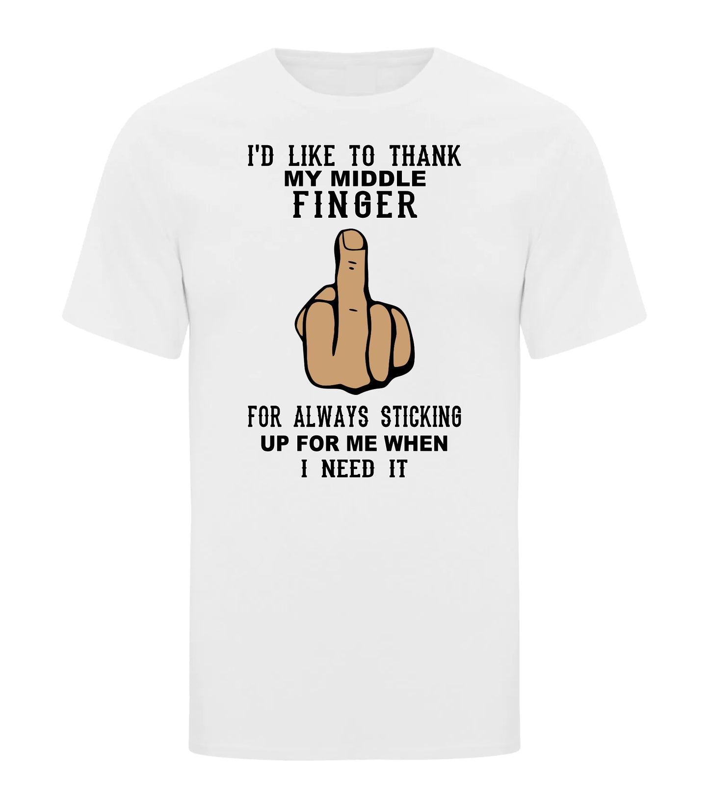 I'D Like To Thank My Middle Finger