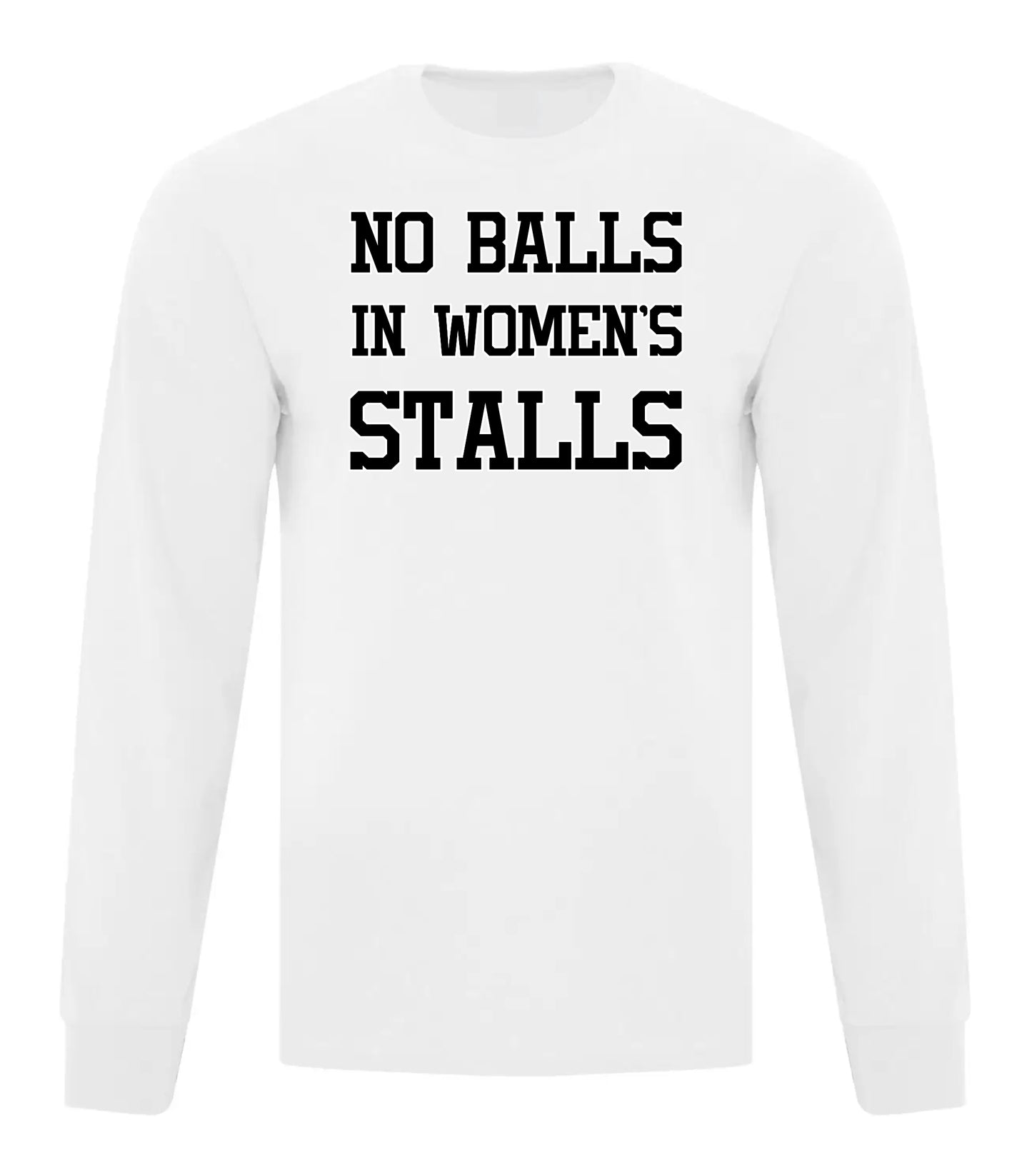 No Balls In Women's Stalls