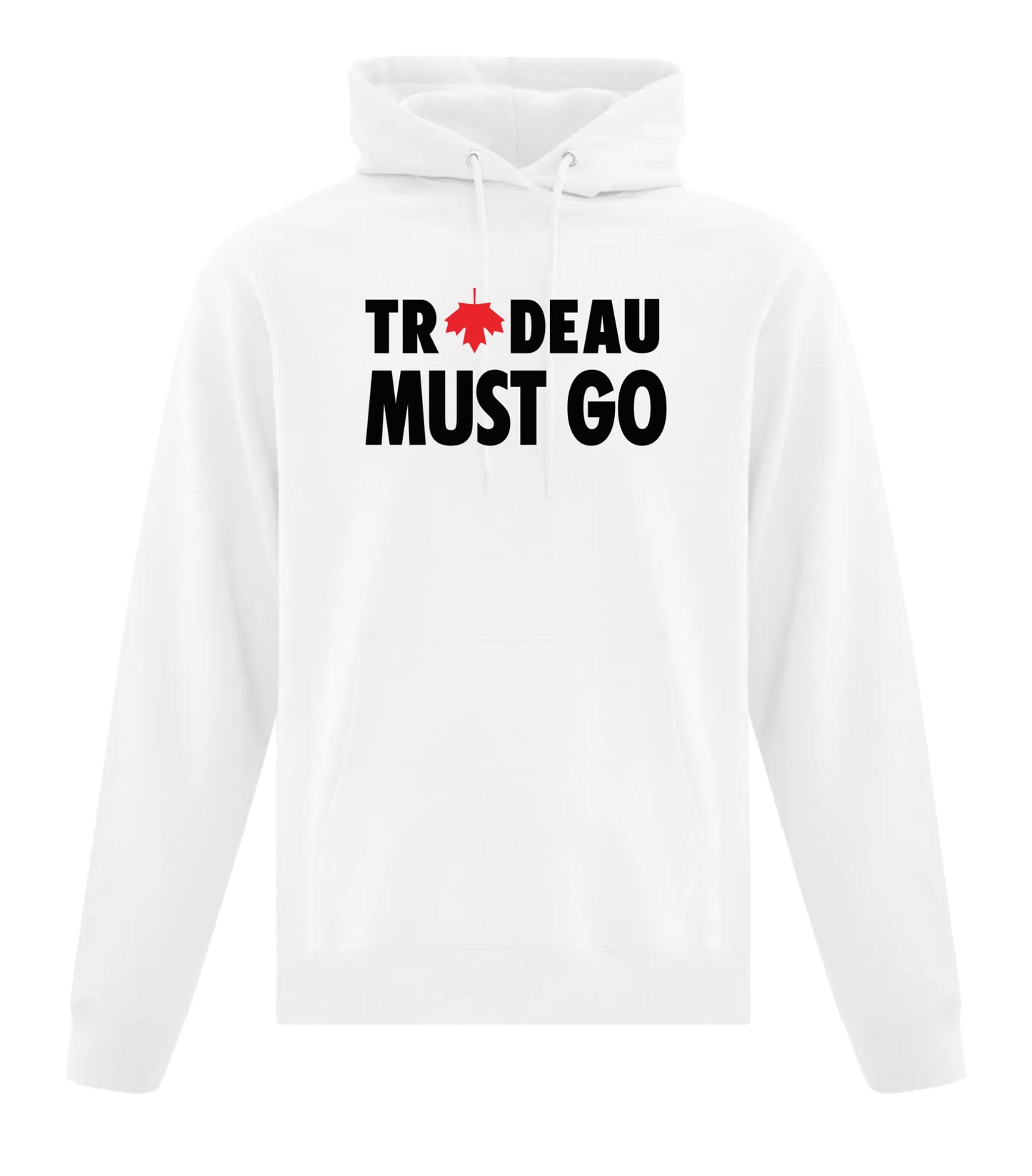 Trudeau Must Go (Black Text)
