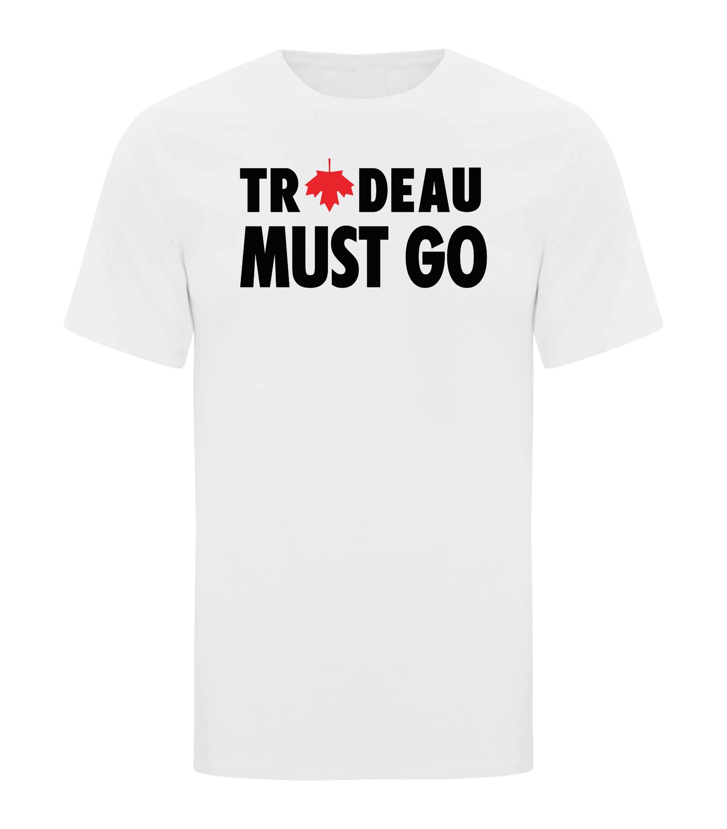 Trudeau Must Go (Black Text)