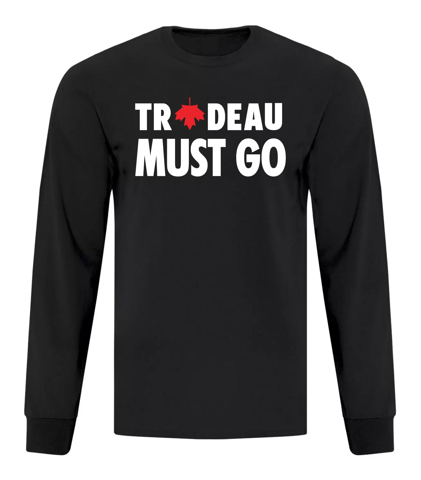 Trudeau Must Go (White Text)