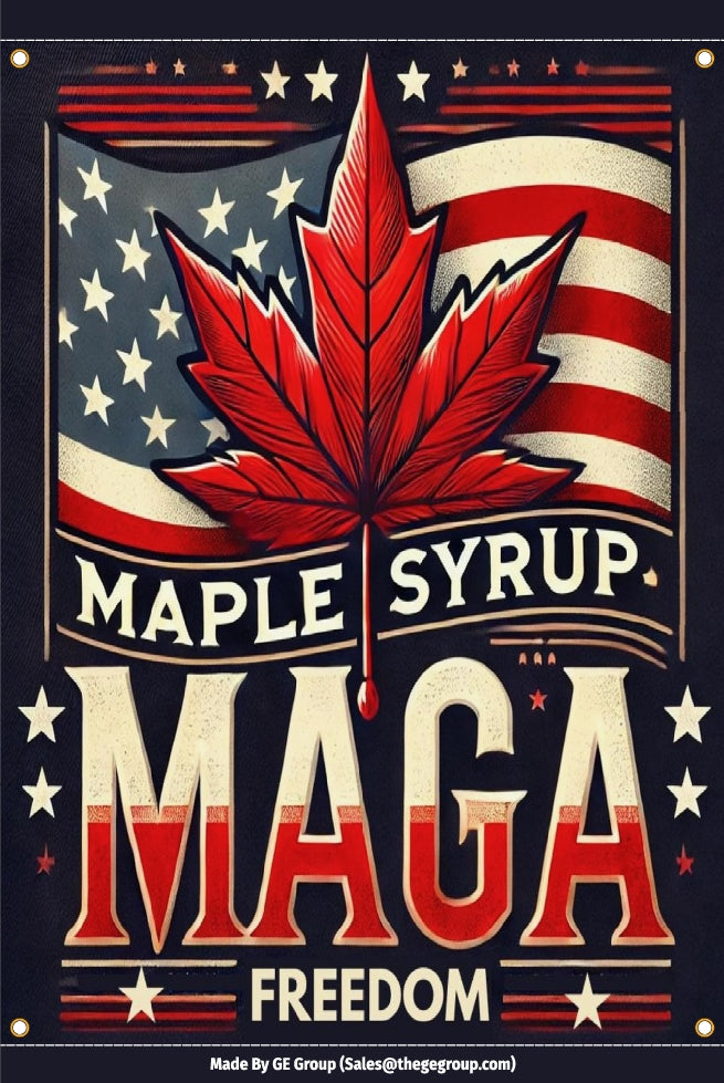 Flag - Maple Syrup MAGA Freedom (Leaf)