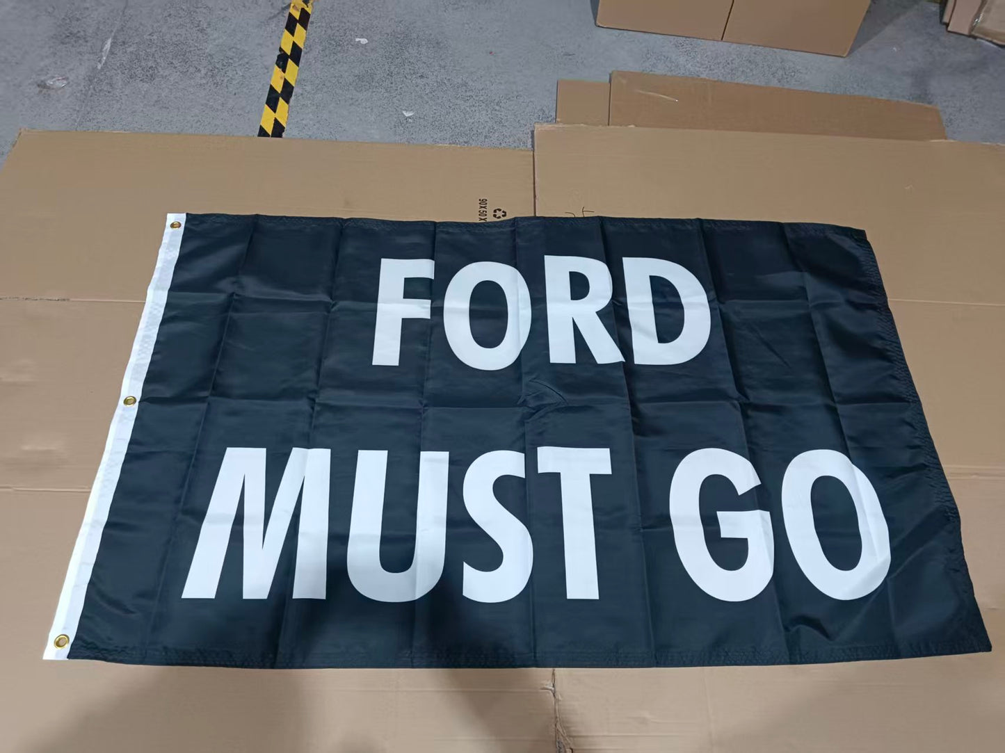 Ford Must Go Flag (3'x5')