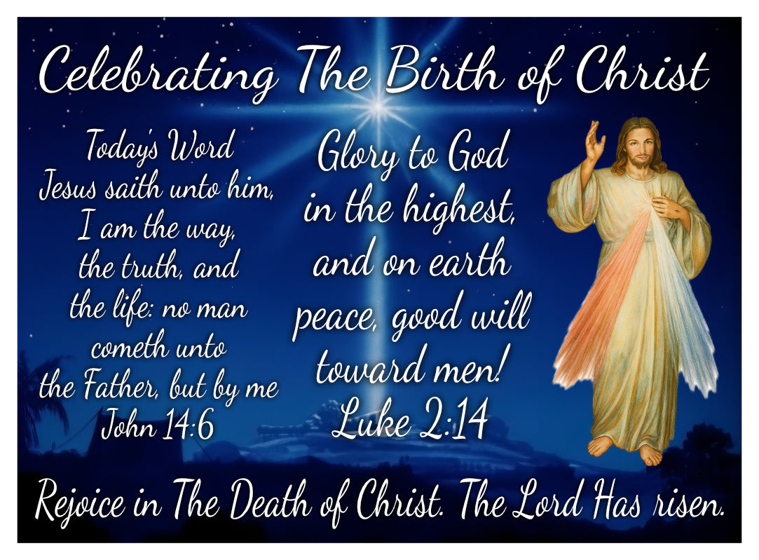 Flag - Celebrating The Birth of Christ