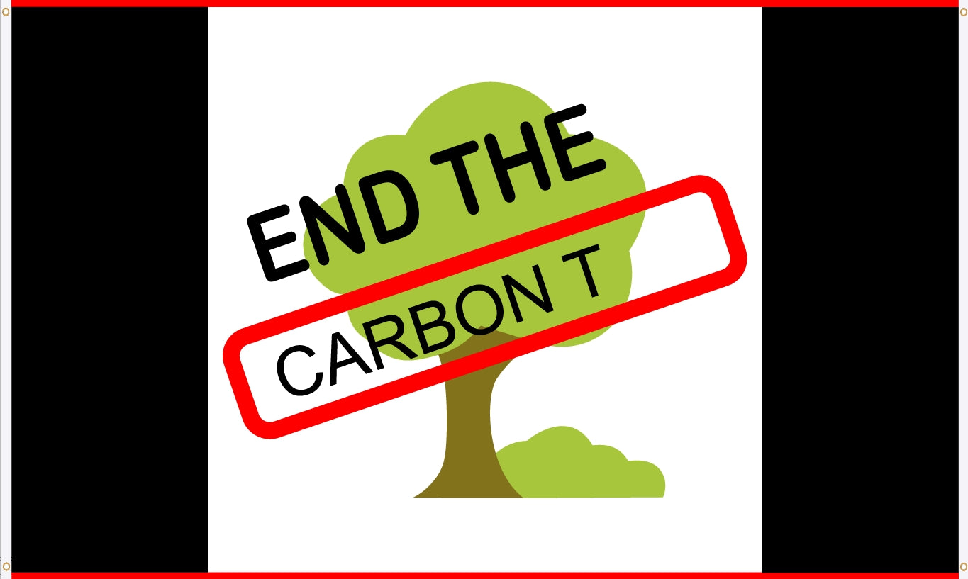 End The Carbon Tax Flag (3'x5')