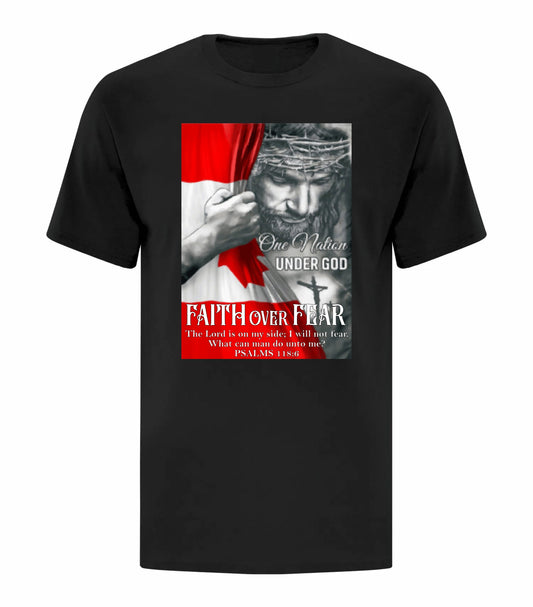 Faith Over Fear - Canadian Flag
