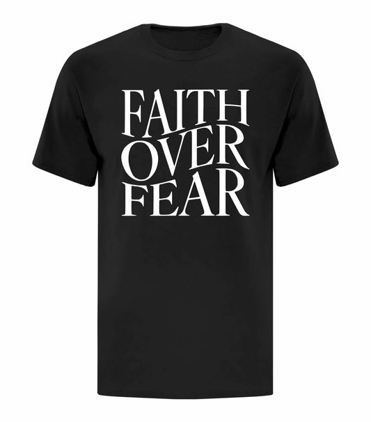 Faith Over Fear - Wavy Text