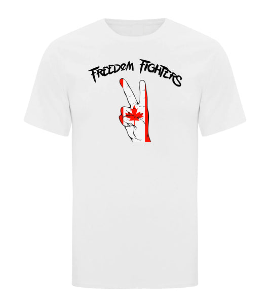 Freedom Fighters Peace Black Text