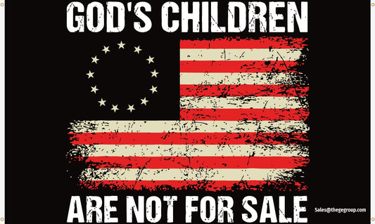 Flag - God's Children Are Not For Sale