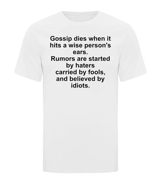 Gossip Dies