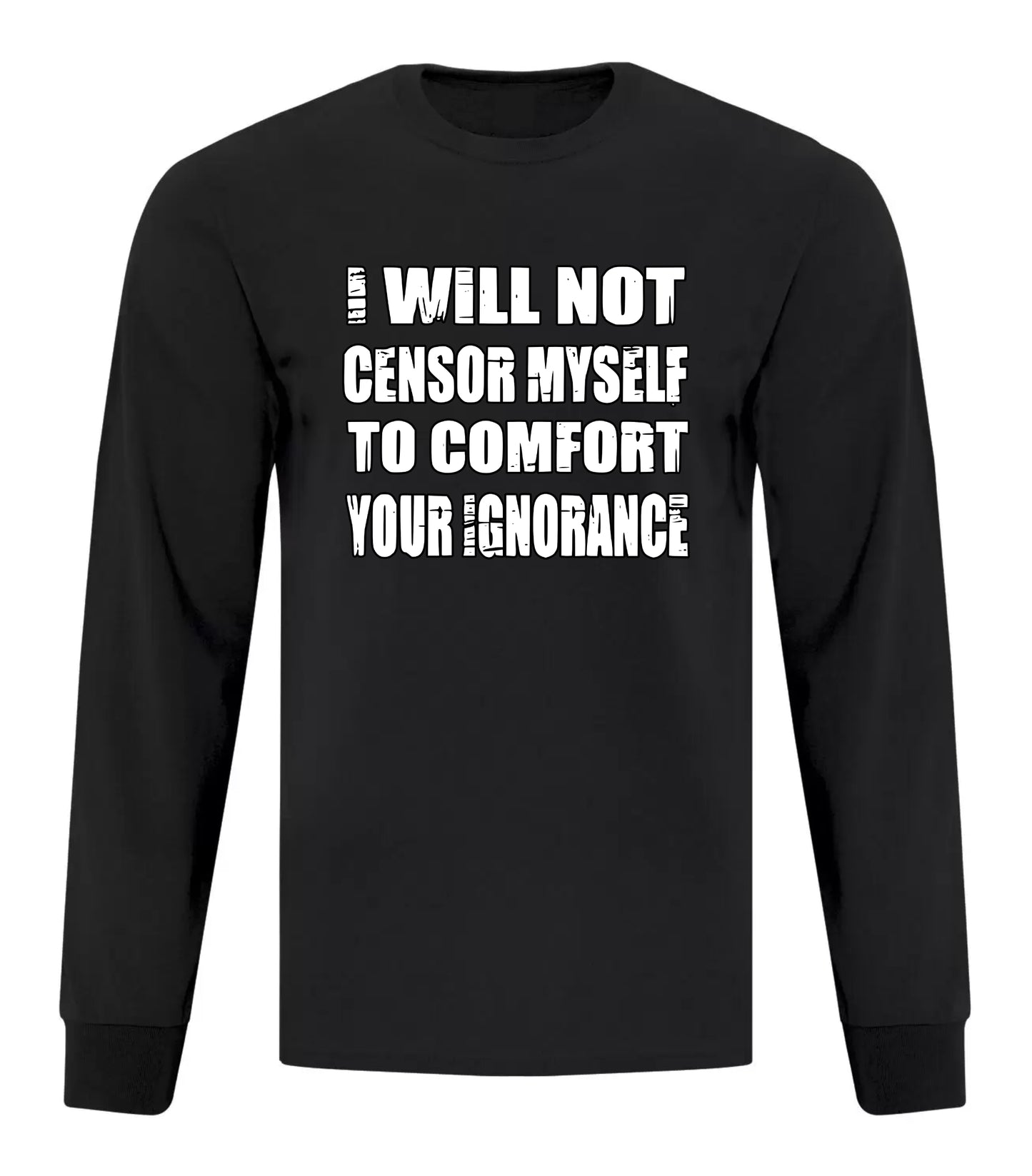 I Will Not Censor Myself