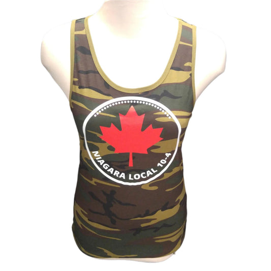 Niagara 10-4 Branded Ladies Camo Tank