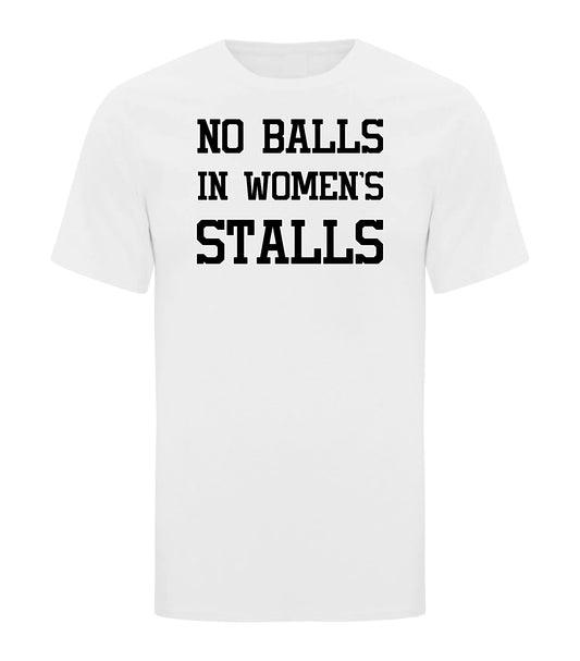 No Balls In Women's Stalls