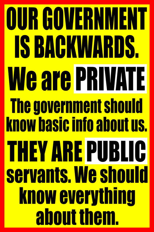 Our Government Is Backwards
