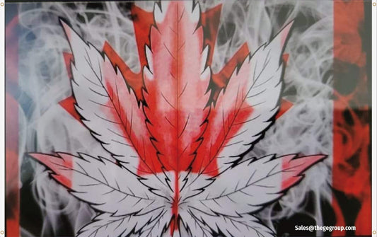 Pot Leaf Flag