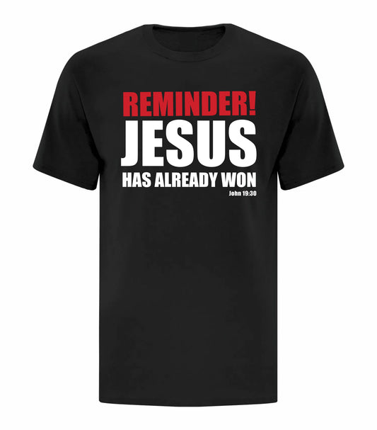 Reminder - Jesus Has Already Won