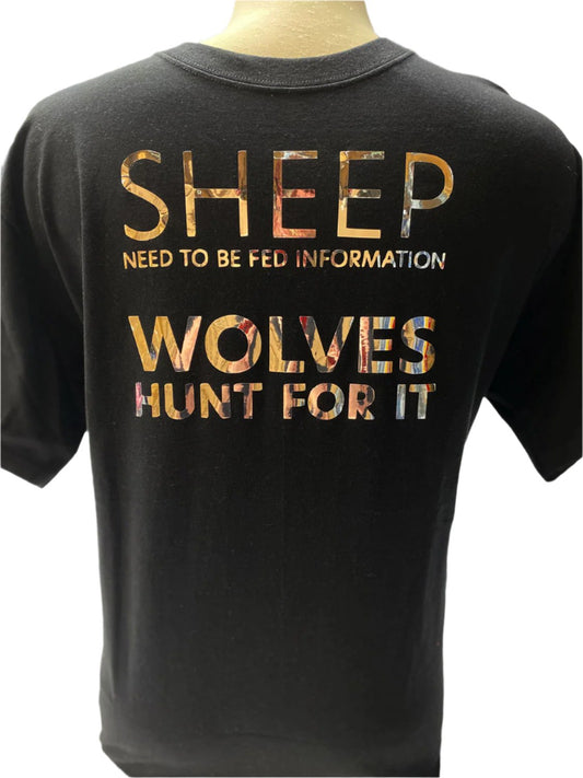 Sheep & Wolves On Back T-Shirt