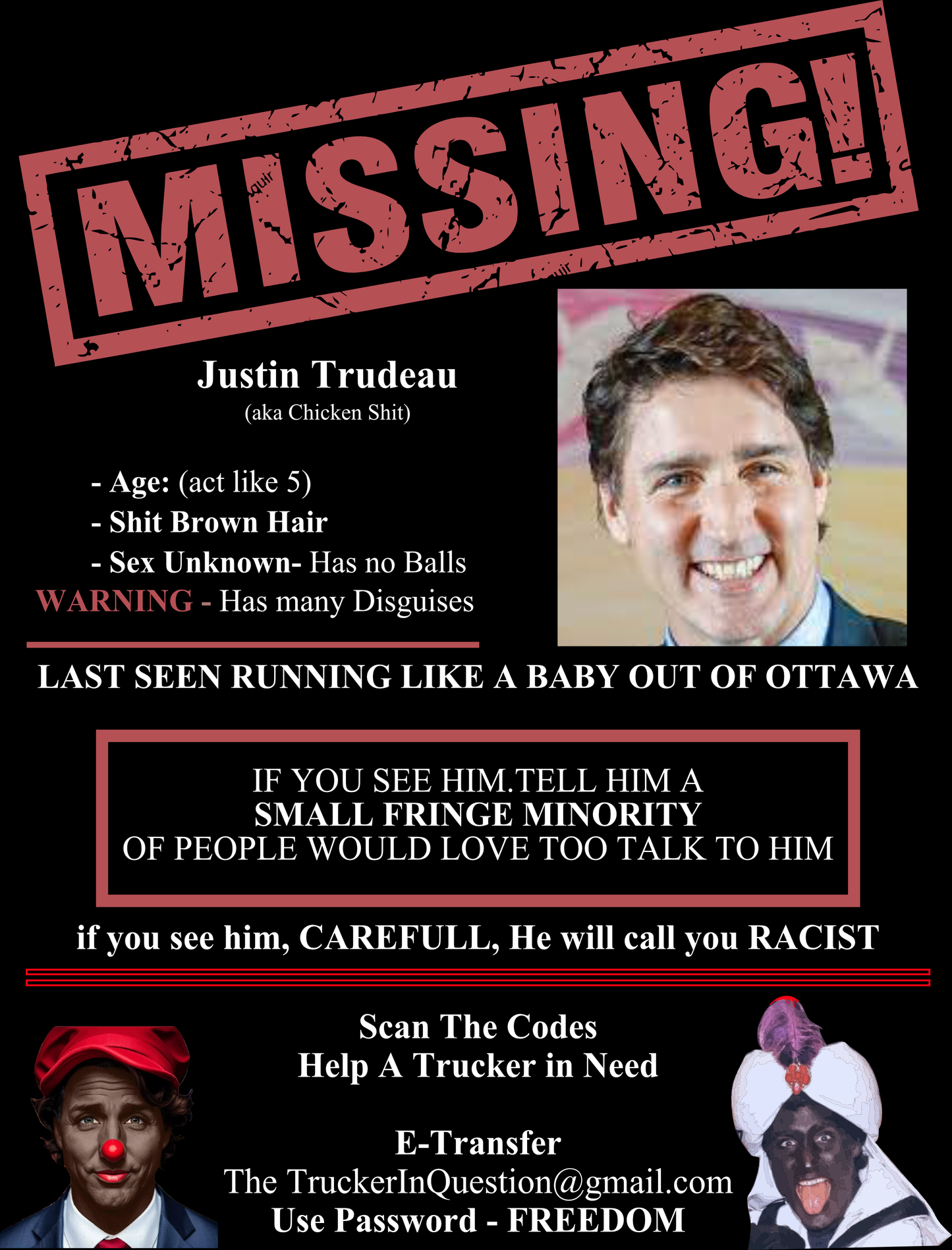 Trudeau Missing