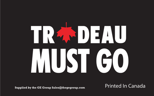 Flag - Trudeau Must Go