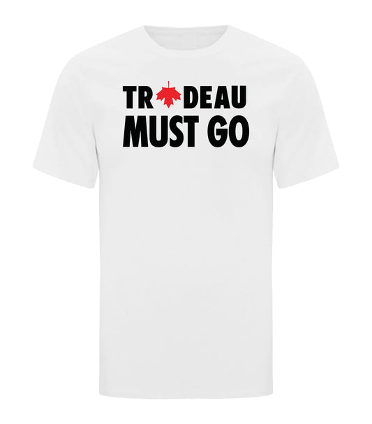 Trudeau Must Go (Black Text)