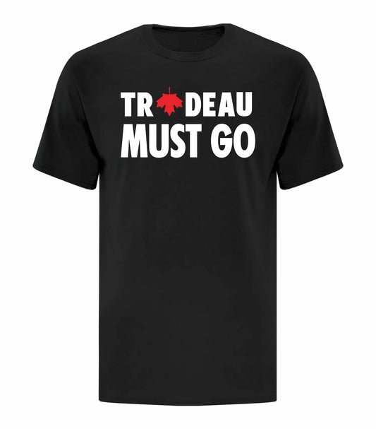 Trudeau Must Go (White Text)
