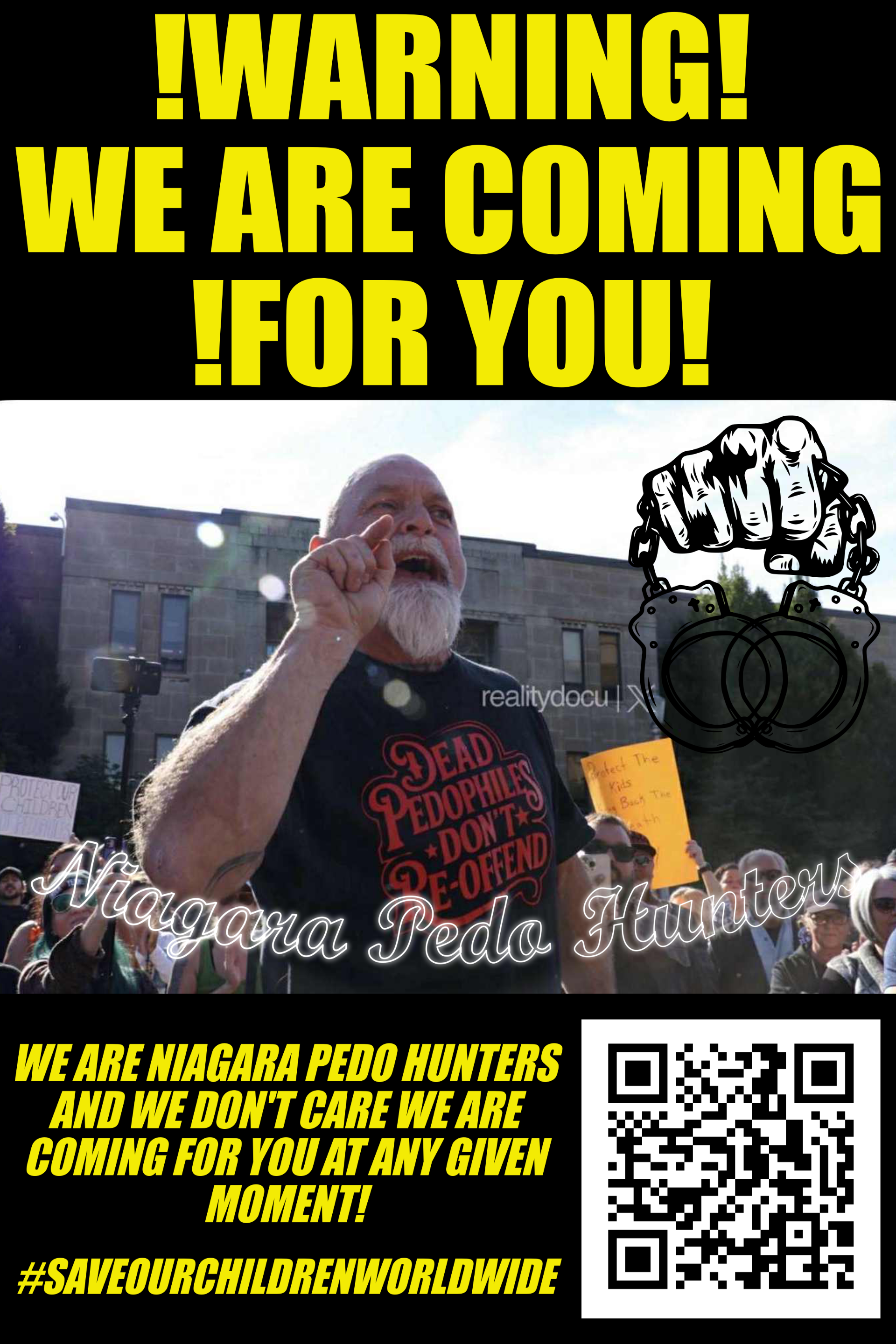 Warning We Are Coming – Ultimate Freedom Merch