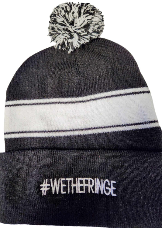 We The Fringe Toque with Pom Pom